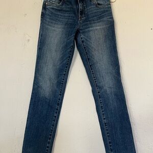 Kut from the Kloth Dark Blue Straight Leg Jeans